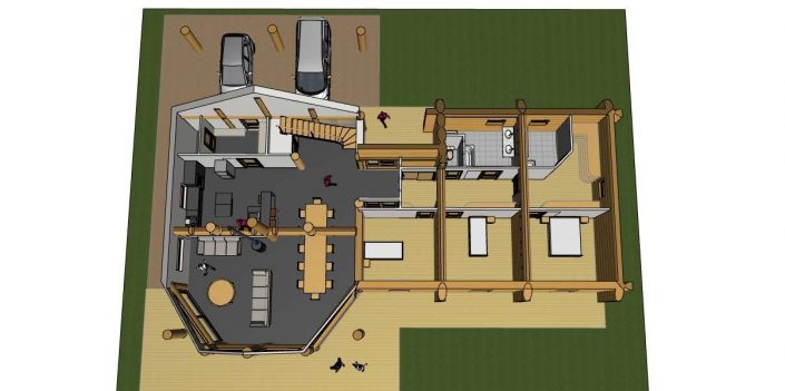 Maison-rondins-moderne-4