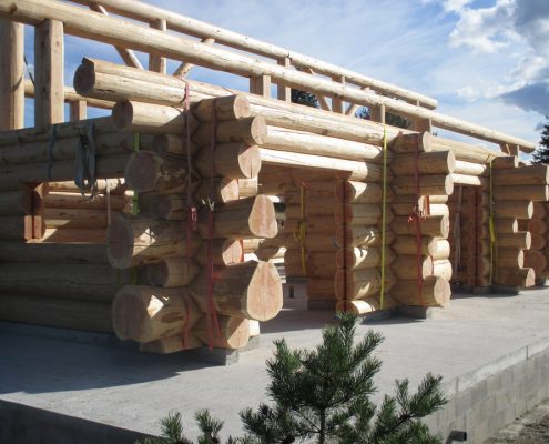 Maison rondins gros bois 18