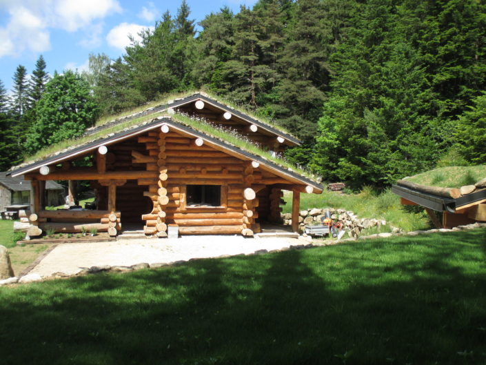 Maison en rondins - Fuste magnifique